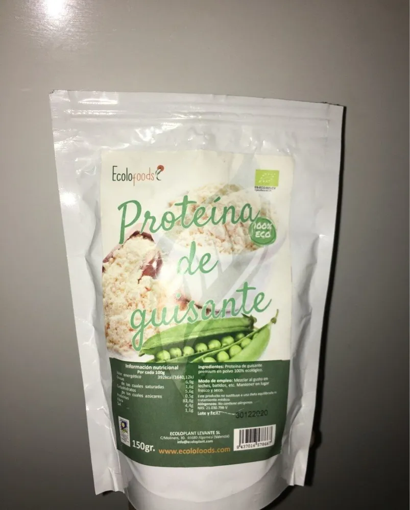 Proteína de guisante