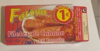 Filetes de caballa en tomate