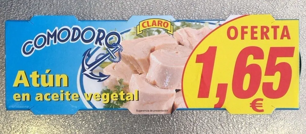 Atún en aceite vegetal