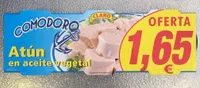 Atún en aceite vegetal