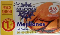 Mejillones del pacífico en escabeche