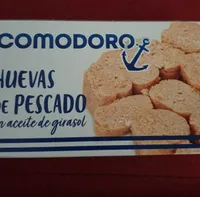 Huevas de pescado en aceite de girasol