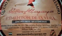 Queso semicurado de cabra con pimentón de La Vera