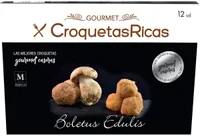 Gourmet croquetas de boletus edulis caseras