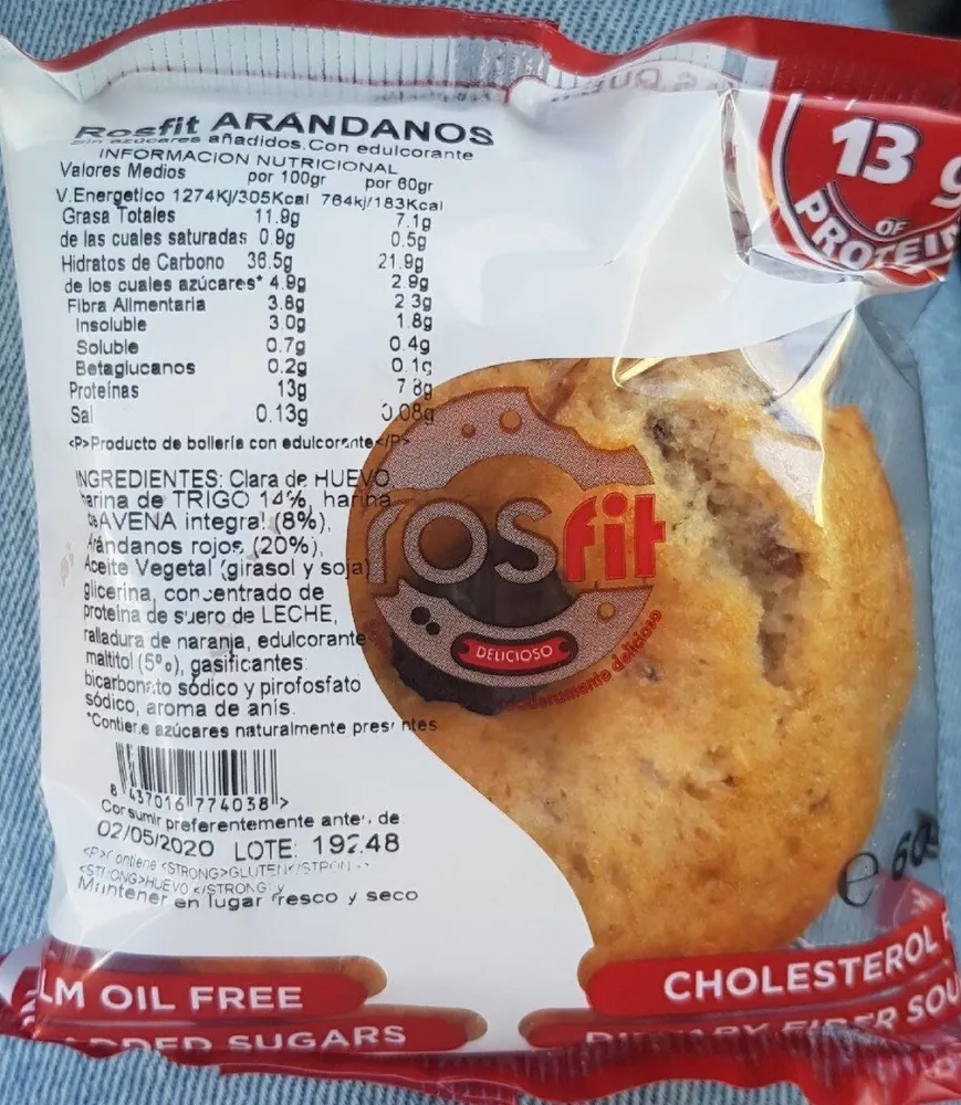 Rosfit arandanos