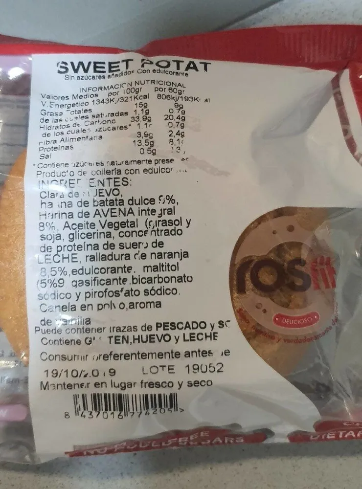 Rosfit sweet potato