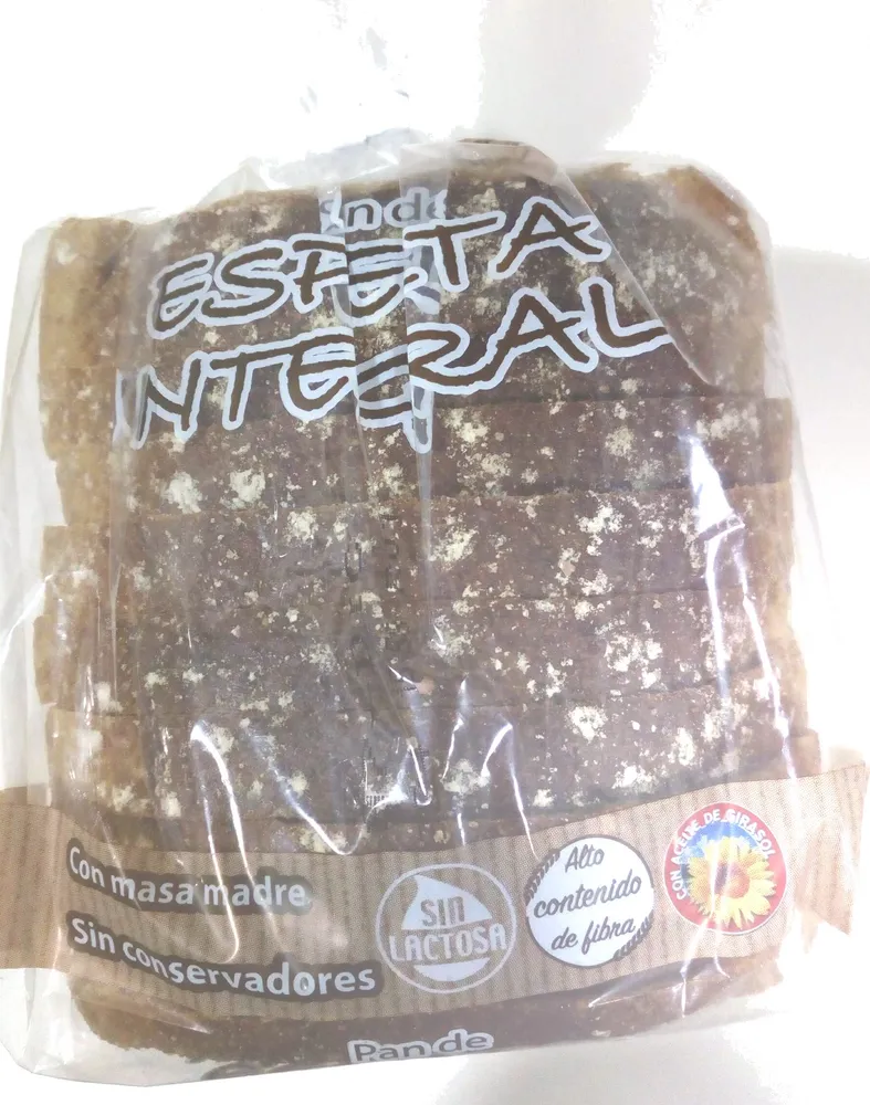 Pan de espelta integral
