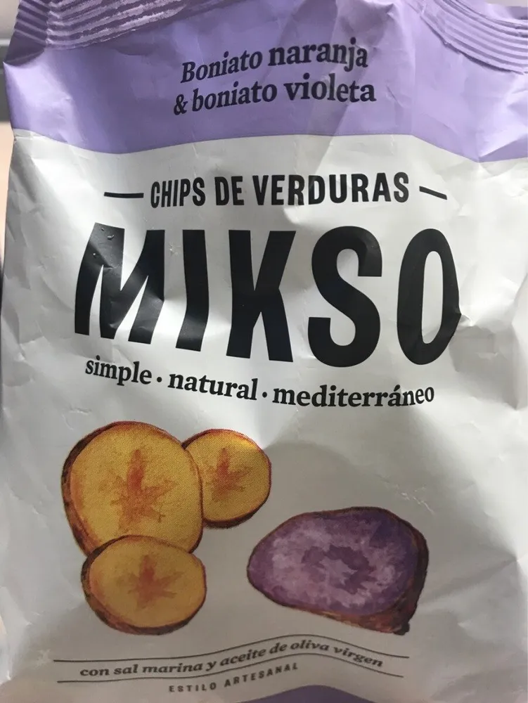 Chips de verduras Mikso