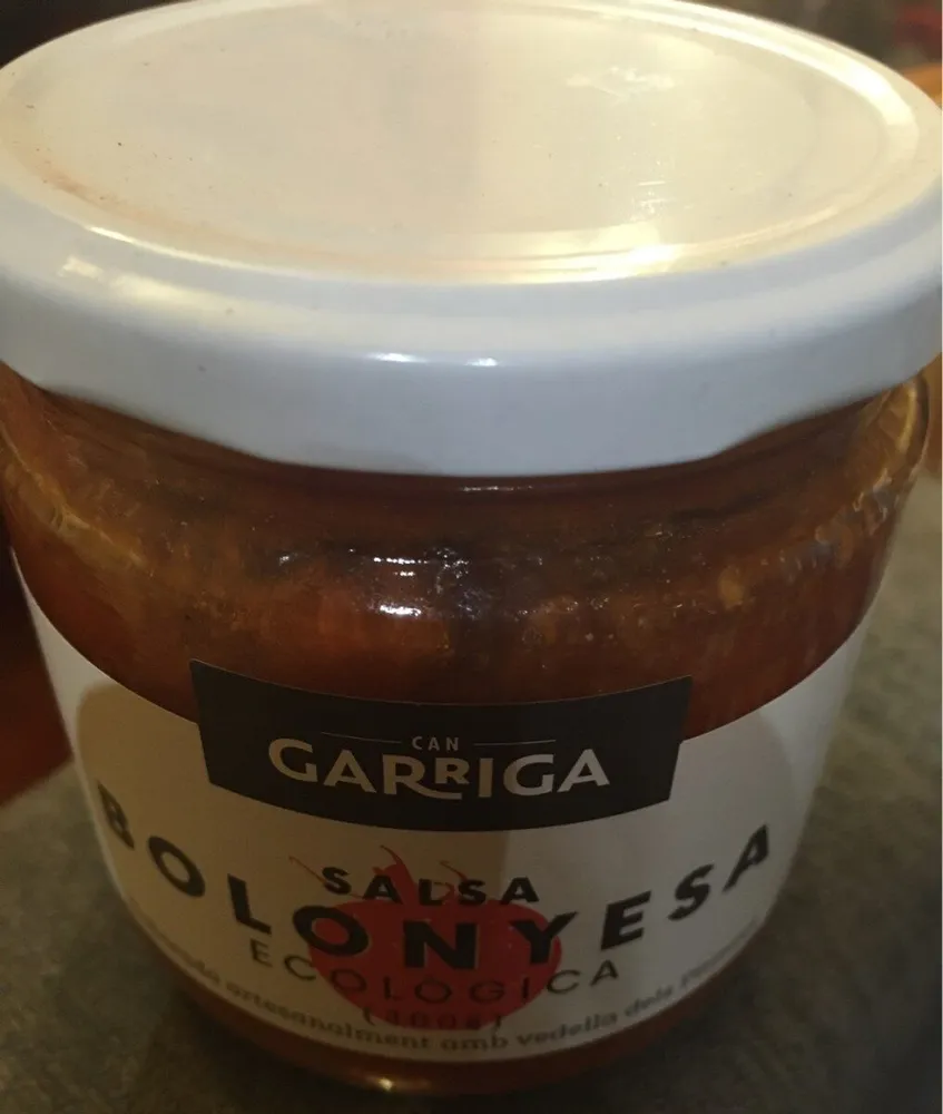Salsa boloñesa ecologica