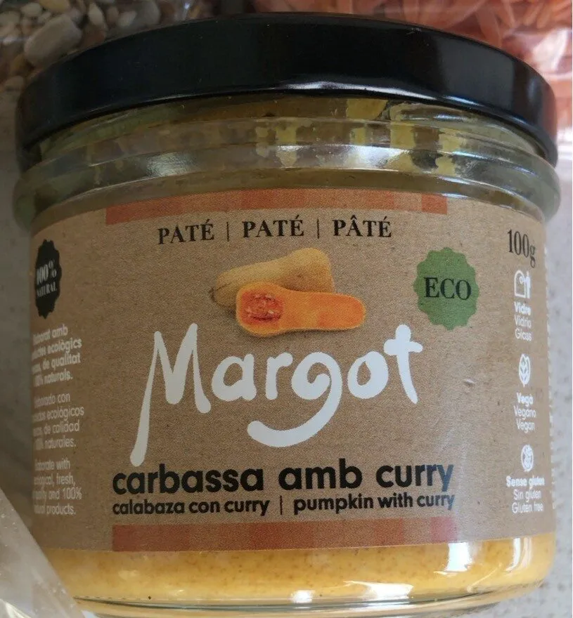 Paté CALABAZA con CURRY