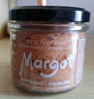 Paté ecológico de tomate y especias