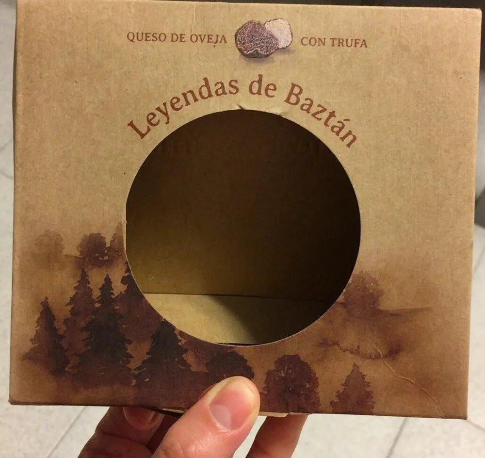 Queso de oveja con trufa