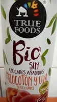 True Foods Bio melocotón y uva
