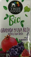 Zumo granada y uva roja