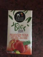 Zumo melocotón y uva con fibra bio