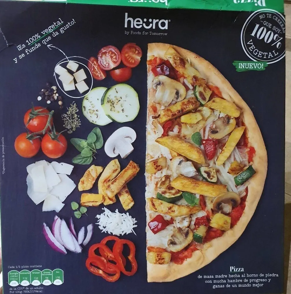 Pizza vegana