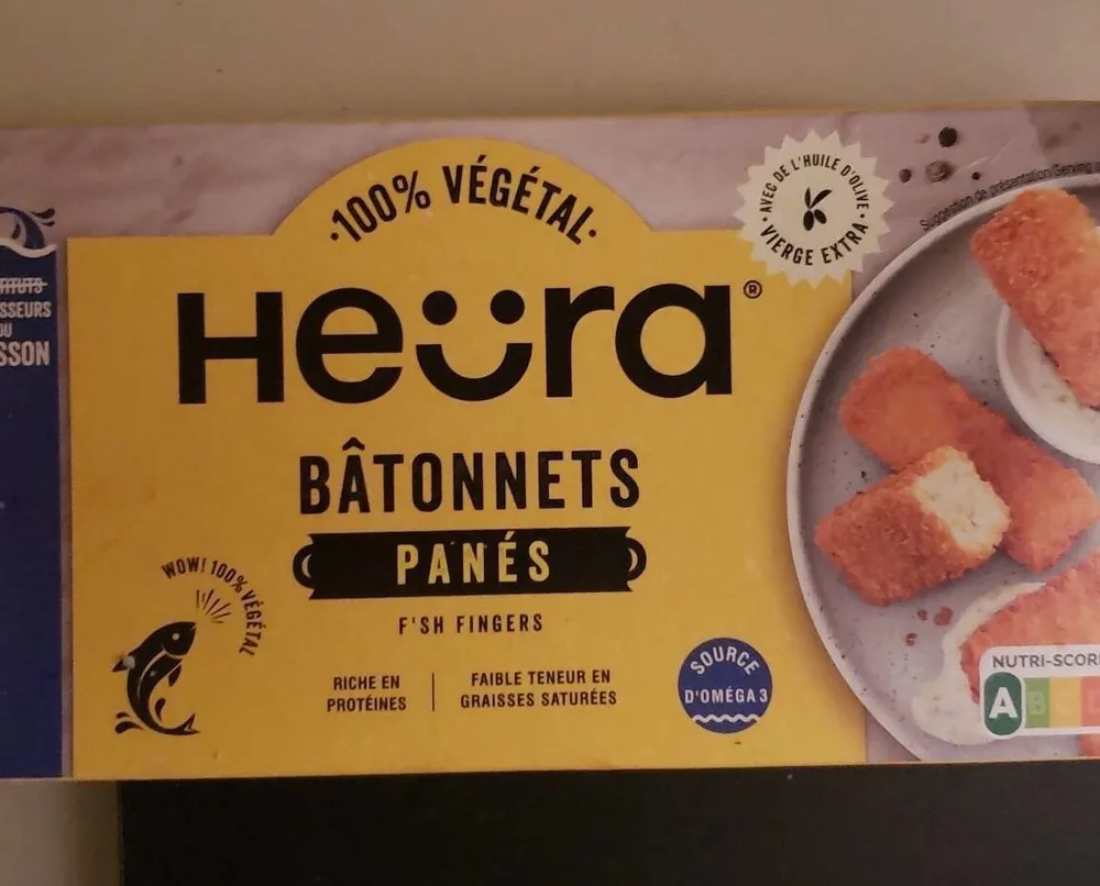 Bâtonnets panés végétal