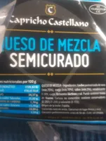 Queso de mezcla semicurado