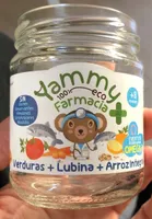 Verduras+Lubina+Arroz integral