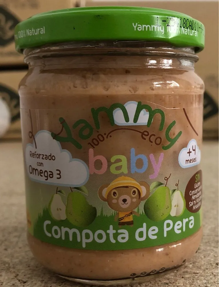 Tarrito Yammy de Compota de pera