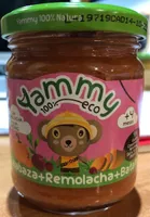 Tarrito Yammy de Calabaza, remolacha y Batara