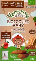 Biocookies baby con cacao