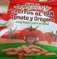 Palitos de pan tomate y orégano