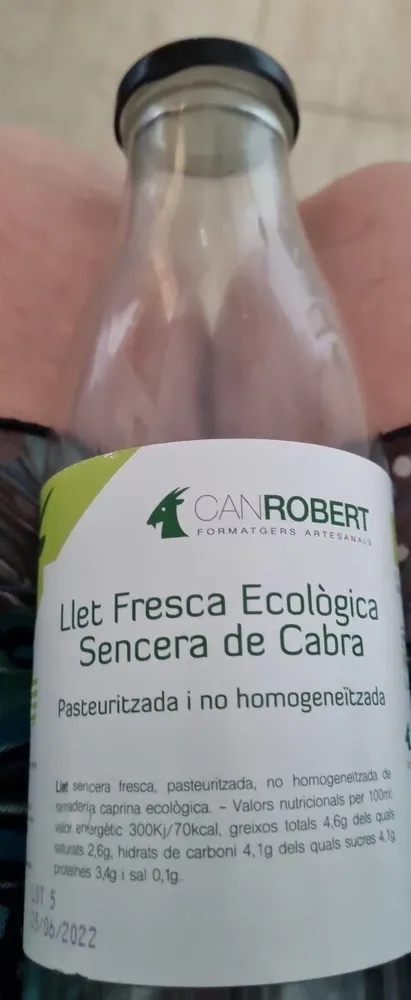 Llet fresca Ecologica CAN ROBERT