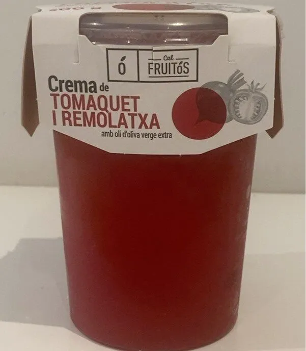 Crema de tomate y remolacha