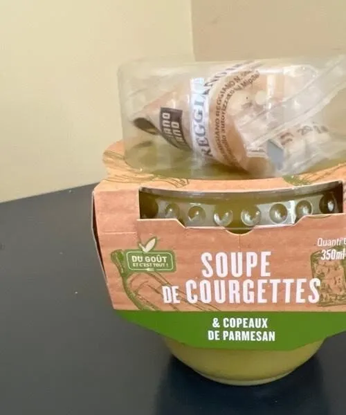 Soupe de courgettes