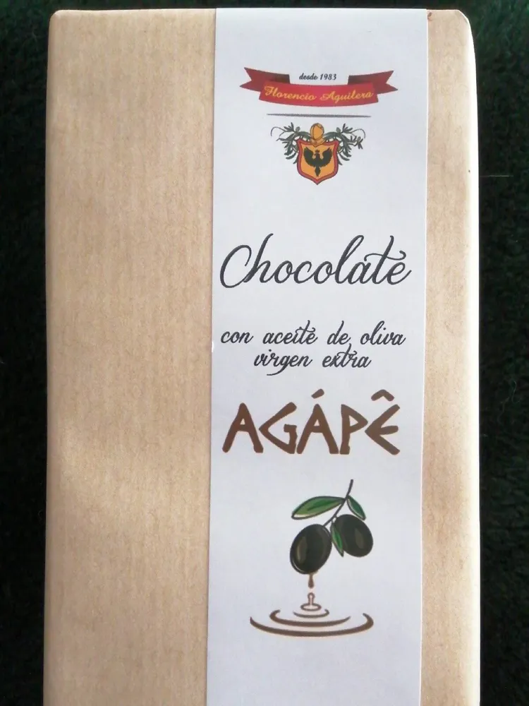 Chocolate con aceite de oliva origen extra