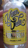 Organic Kombucha Jengibre y Limón