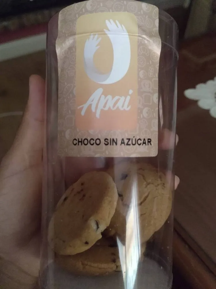 Cookies chocolate sin azucar añadido