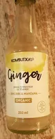 Kombucha de Jengibre y Manzana