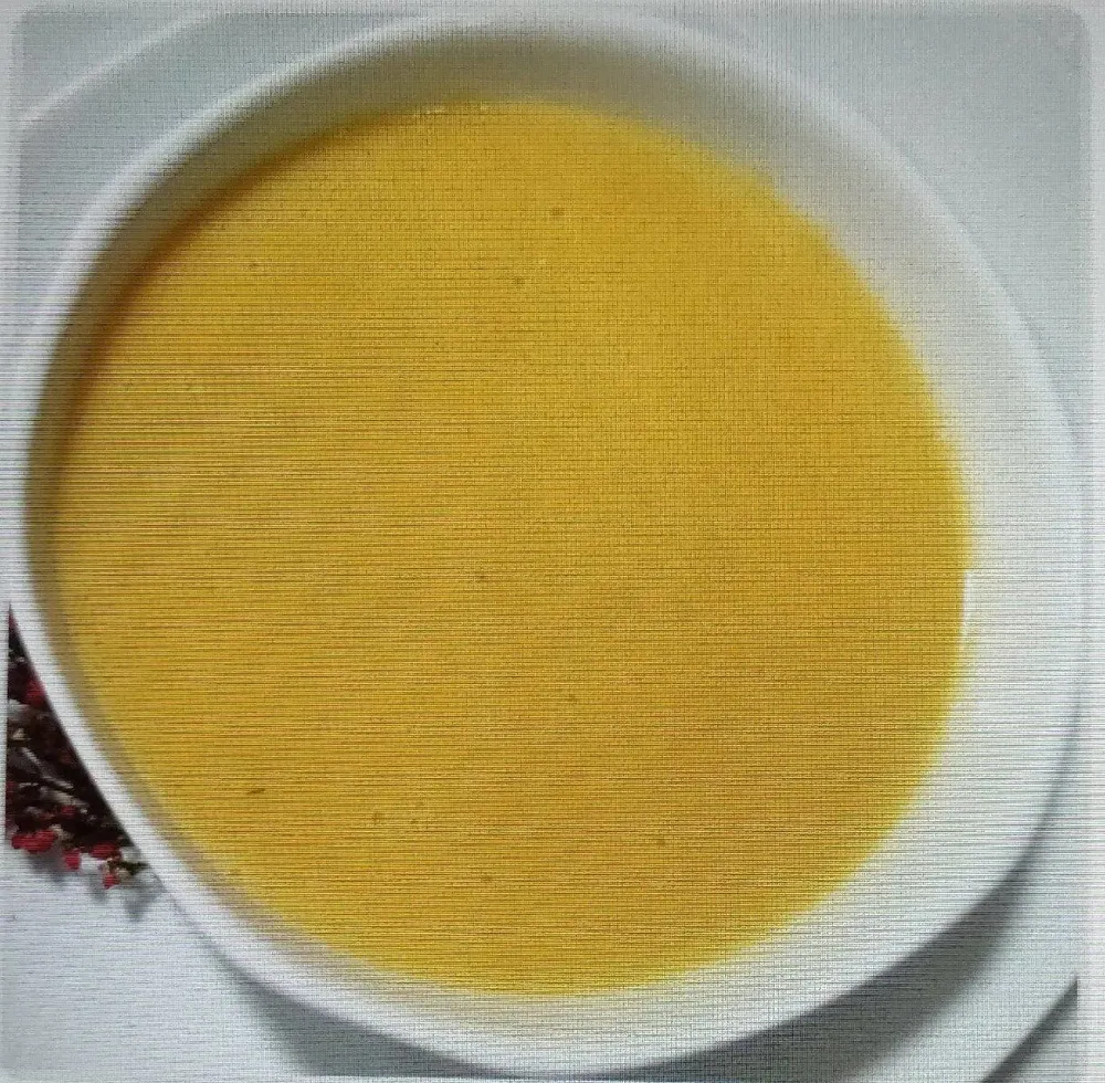 Crema de calabaza y puerro