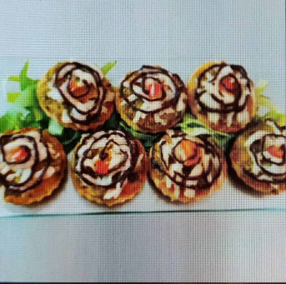 Mini pizzas vegetales  sin gluten