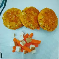 Mini burgers de tofu y avena