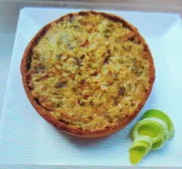 Quiche de puerro