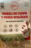 Muesli de chufa y fresa ecologico