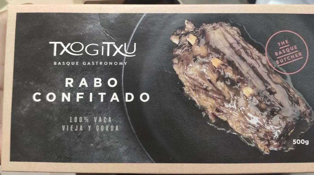 Rabo confitado