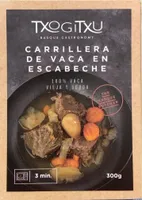 Carrillera de vaca en escabeche