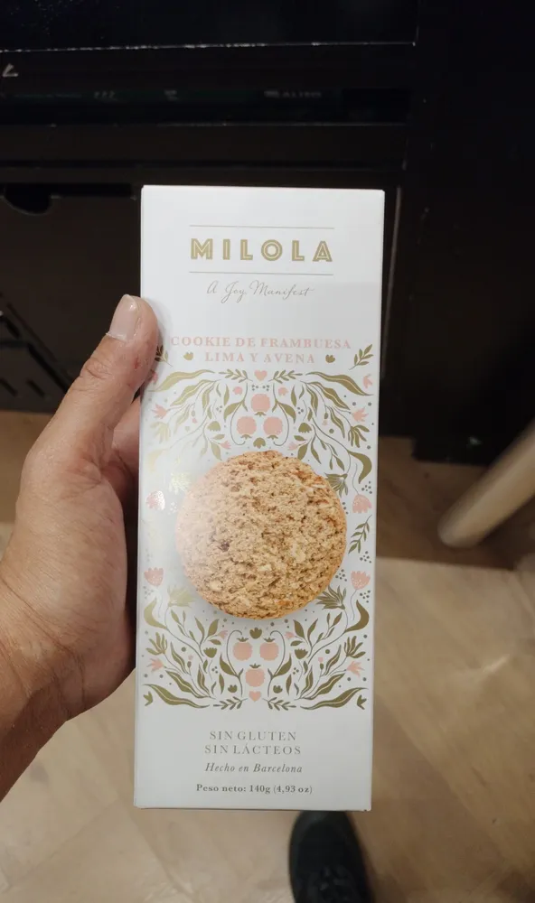 Cookie de Frambuesa Lima y Avena