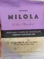 Coockie avellana y chips de chocolate