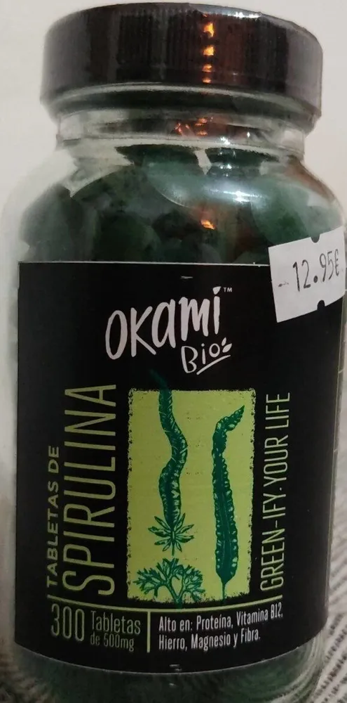 Tabletas de spirulina