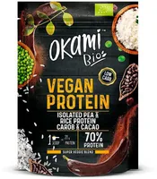 Isolated pea & rice protein carob & cacao