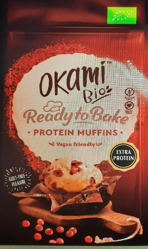 Ready to bake protein muffins
