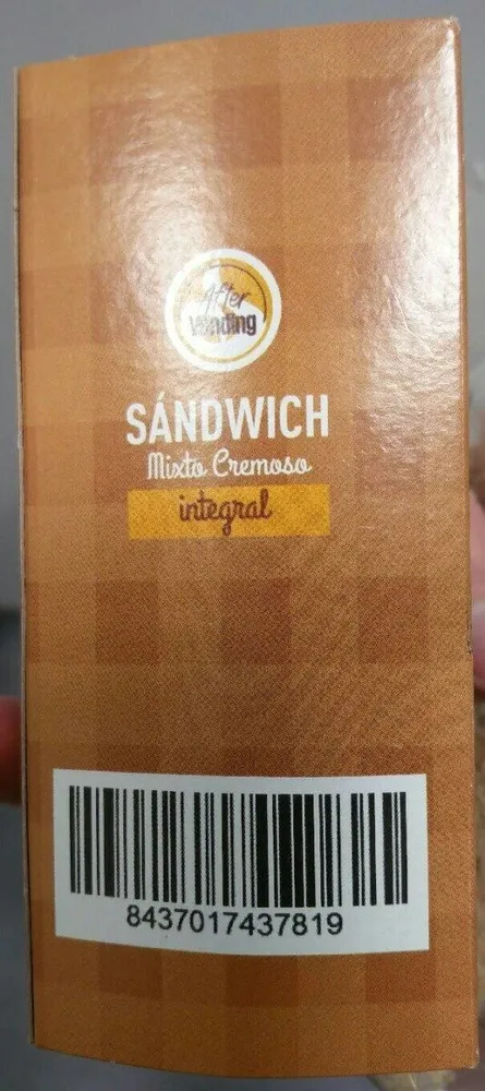 Sándwich mixto cremoso integral