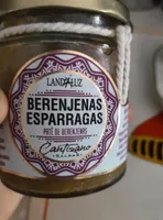 Paté de berenjenas esparragas