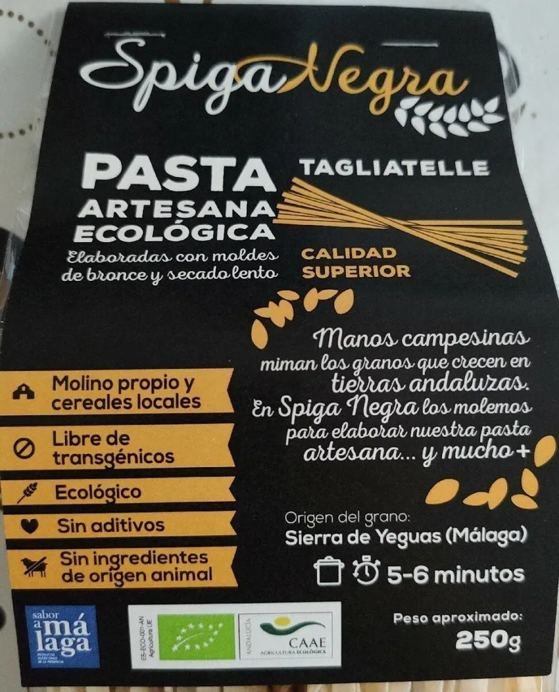 Pasta Artesana Ecológica