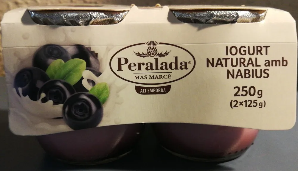 Iogurt natural amb nabius